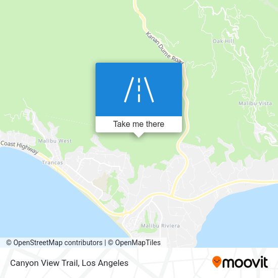 Mapa de Canyon View Trail