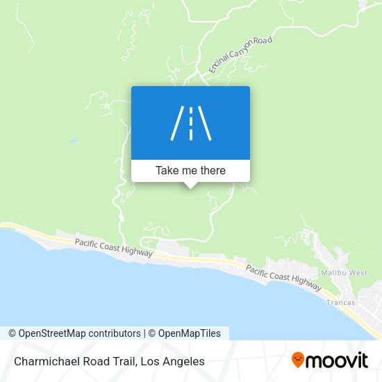 Charmichael Road Trail map