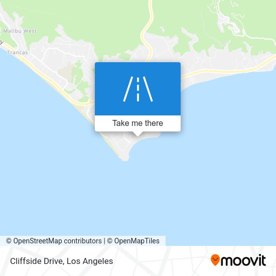Mapa de Cliffside Drive