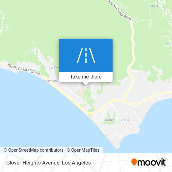 Clover Heights Avenue map