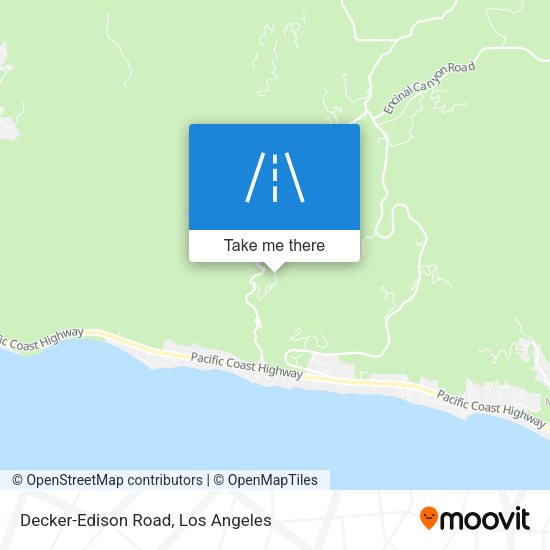 Mapa de Decker-Edison Road