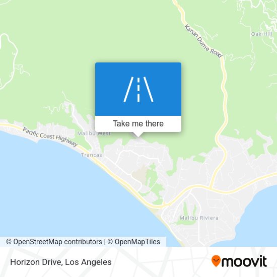 Mapa de Horizon Drive