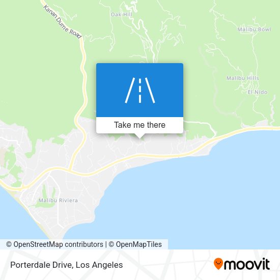 Porterdale Drive map