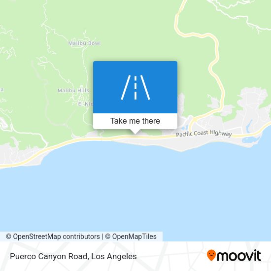 Puerco Canyon Road map