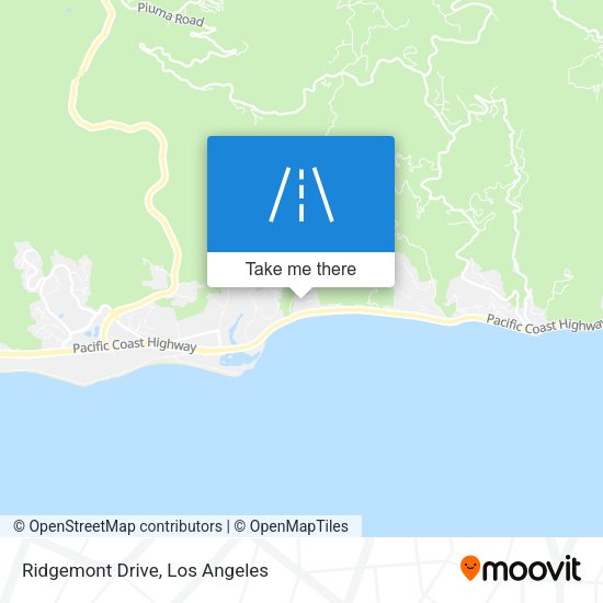 Mapa de Ridgemont Drive