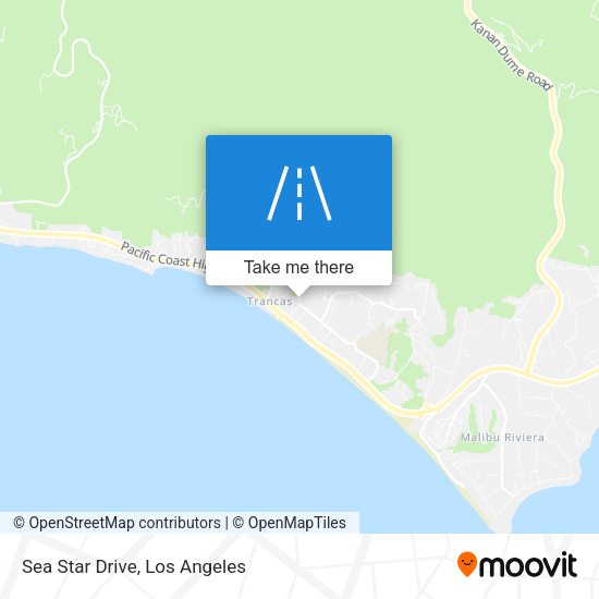 Sea Star Drive map