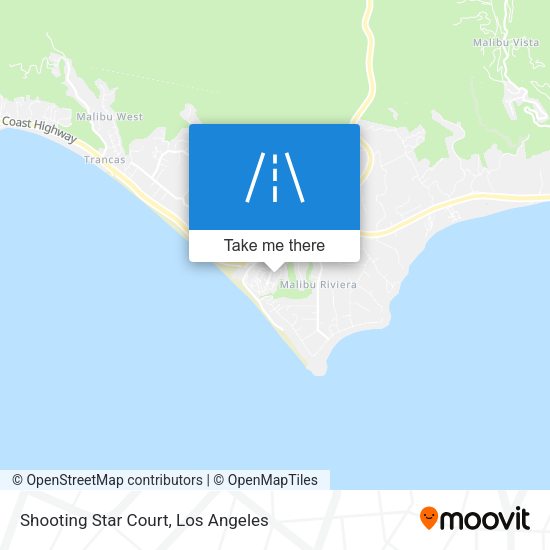 Shooting Star Court map