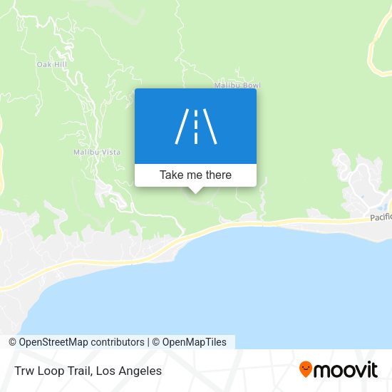 Mapa de Trw Loop Trail