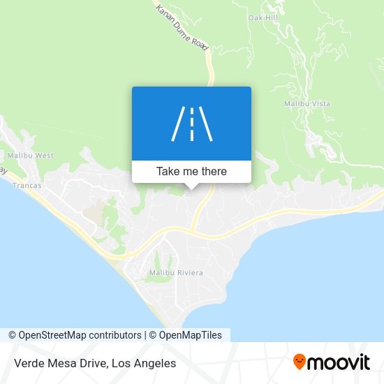 Verde Mesa Drive map