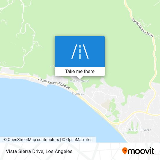 Mapa de Vista Sierra Drive