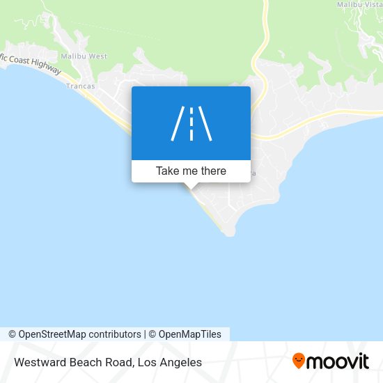 Mapa de Westward Beach Road