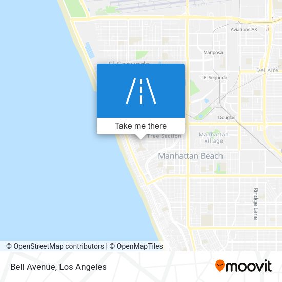 Mapa de Bell Avenue