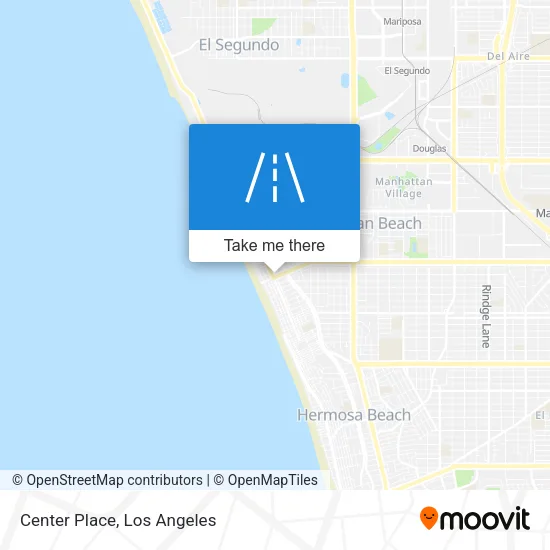 Center Place map