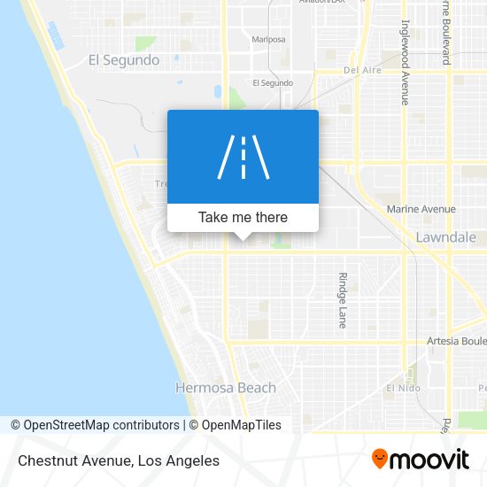 Chestnut Avenue map