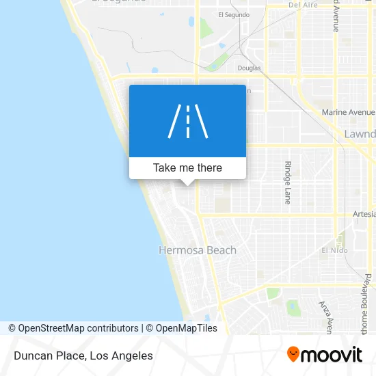 Duncan Place map