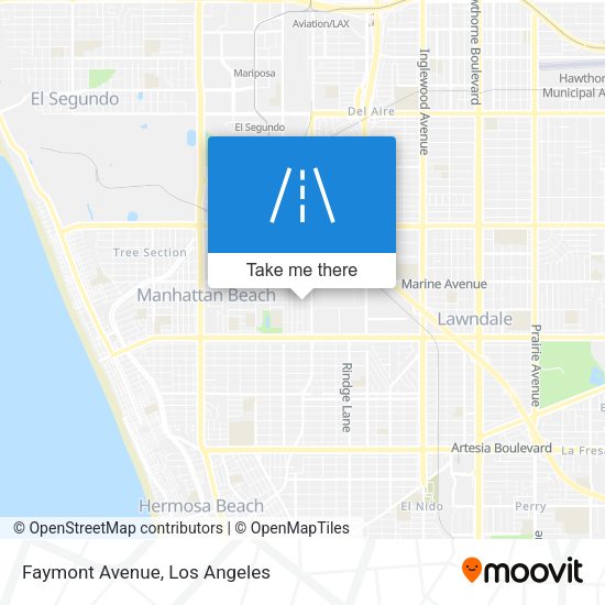 Mapa de Faymont Avenue