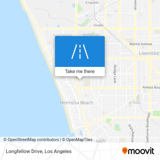 Longfellow Drive map