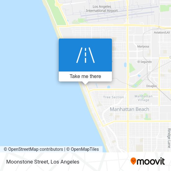 Moonstone Street map
