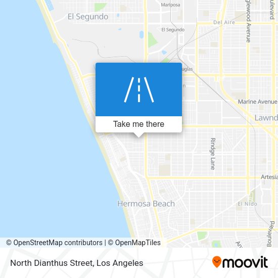North Dianthus Street map