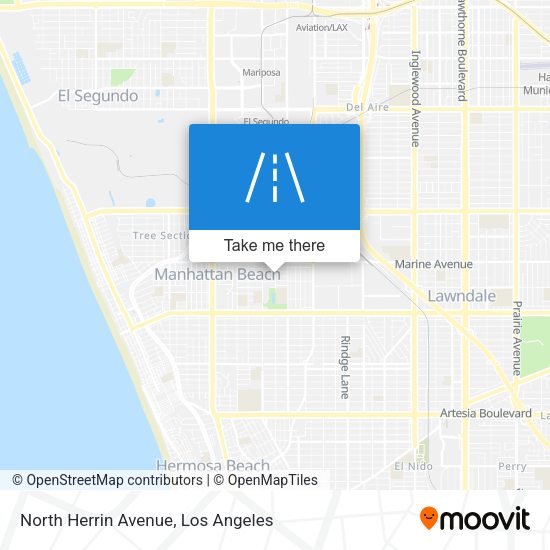 Mapa de North Herrin Avenue