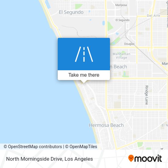 North Morningside Drive map