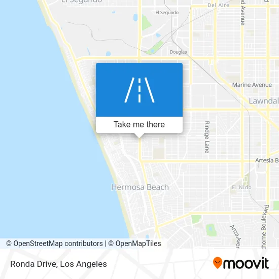 Ronda Drive map