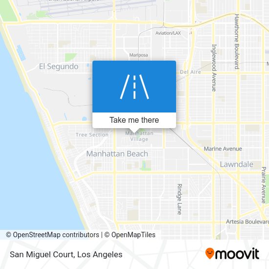 San Miguel Court map