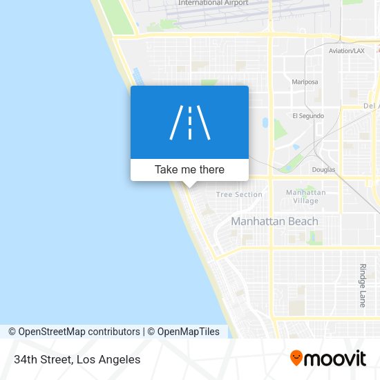 Mapa de 34th Street