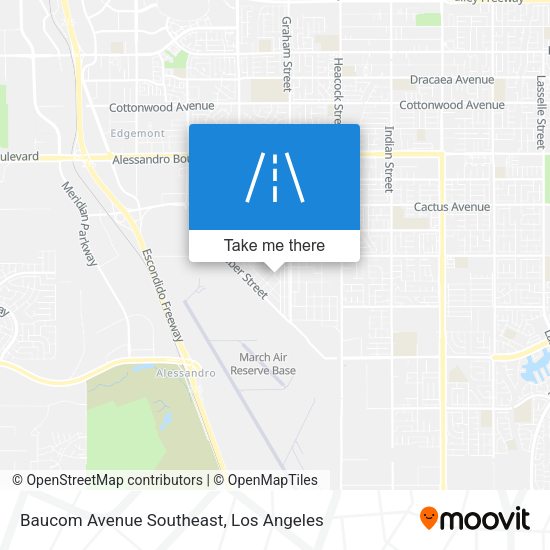 Mapa de Baucom Avenue Southeast