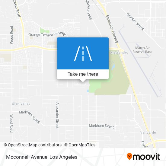 Mcconnell Avenue map