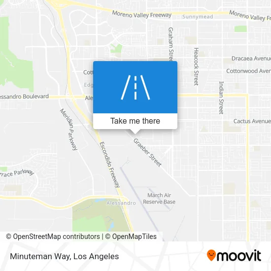 Minuteman Way map