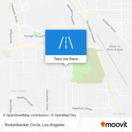 Rickenbacker Circle map