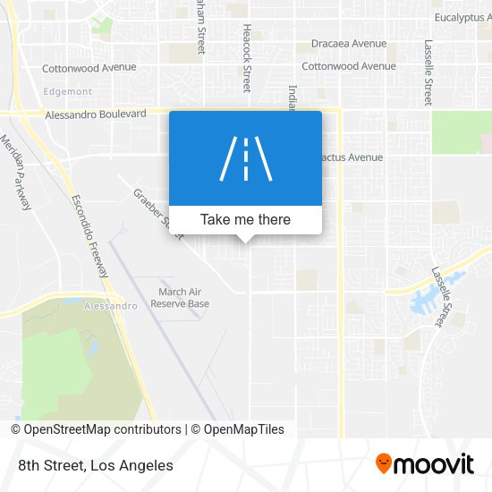 Mapa de 8th Street