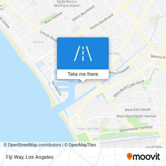 Fiji Way map