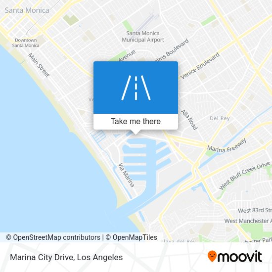 Marina City Drive map