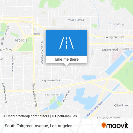 Mapa de South Fairgreen Avenue