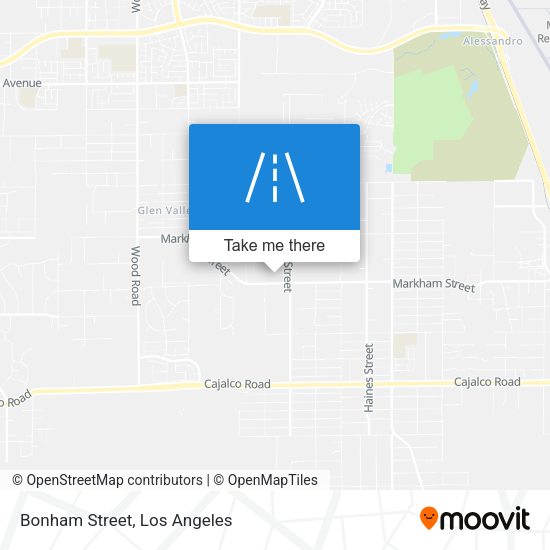 Mapa de Bonham Street