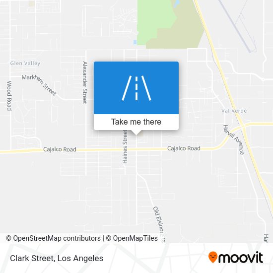 Mapa de Clark Street