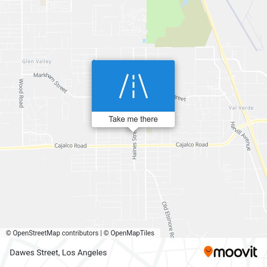 Mapa de Dawes Street
