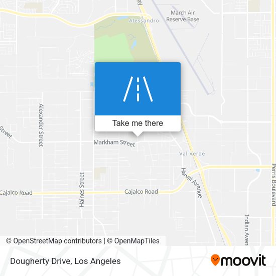 Mapa de Dougherty Drive