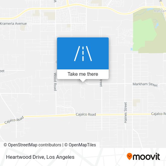 Mapa de Heartwood Drive