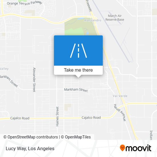 Lucy Way map