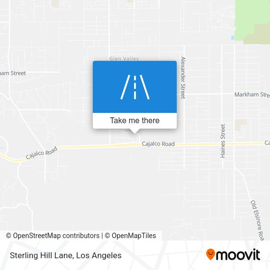 Sterling Hill Lane map