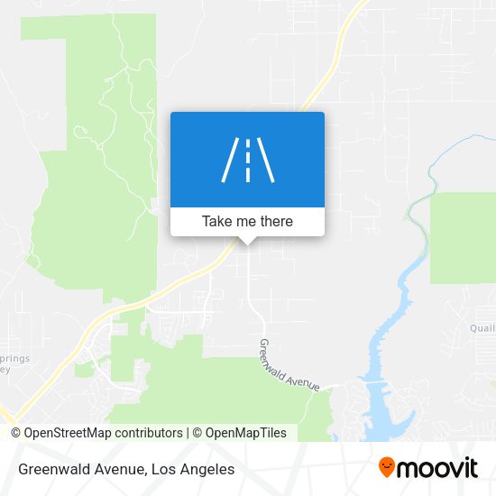 Greenwald Avenue map