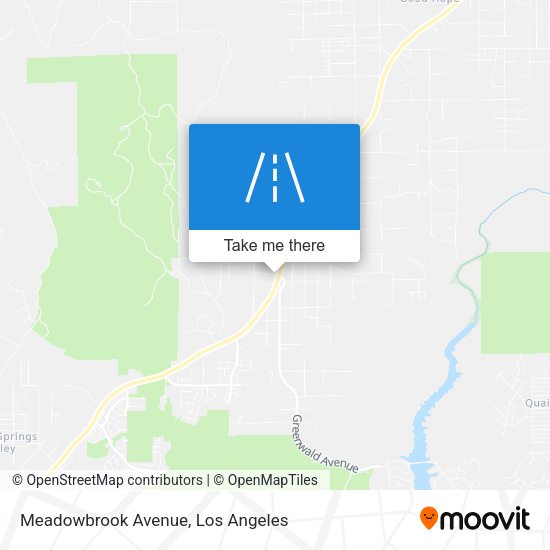 Mapa de Meadowbrook Avenue