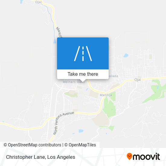 Christopher Lane map