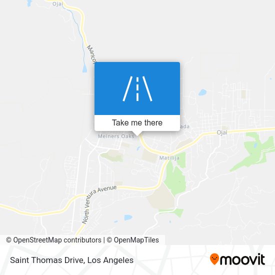 Saint Thomas Drive map