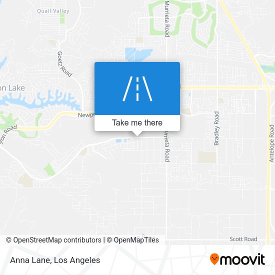 Mapa de Anna Lane