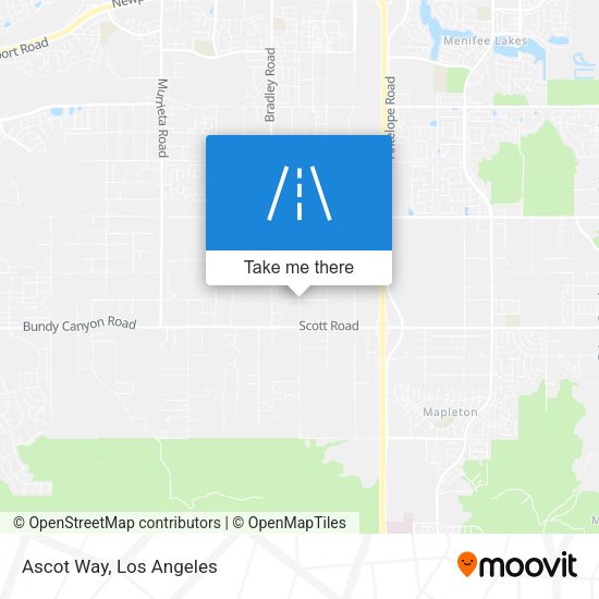 Mapa de Ascot Way
