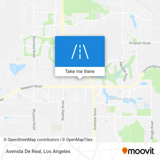 Avenida De Real map